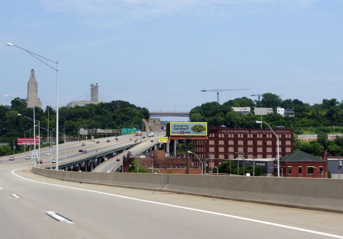 S/S I-670 .1M W/O I-35 FW Media