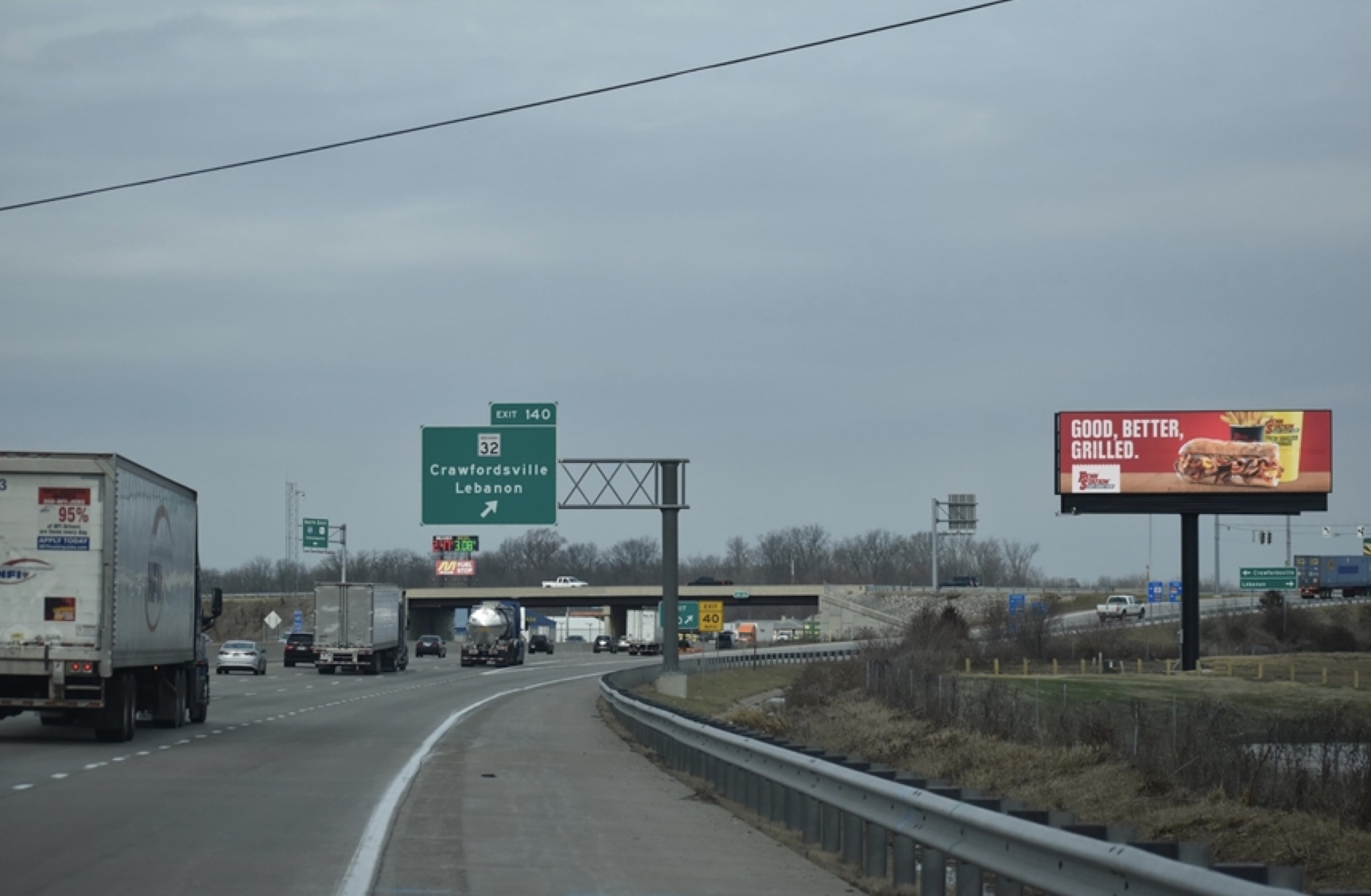 I-65 .2 Mi S/O SR 32 Media