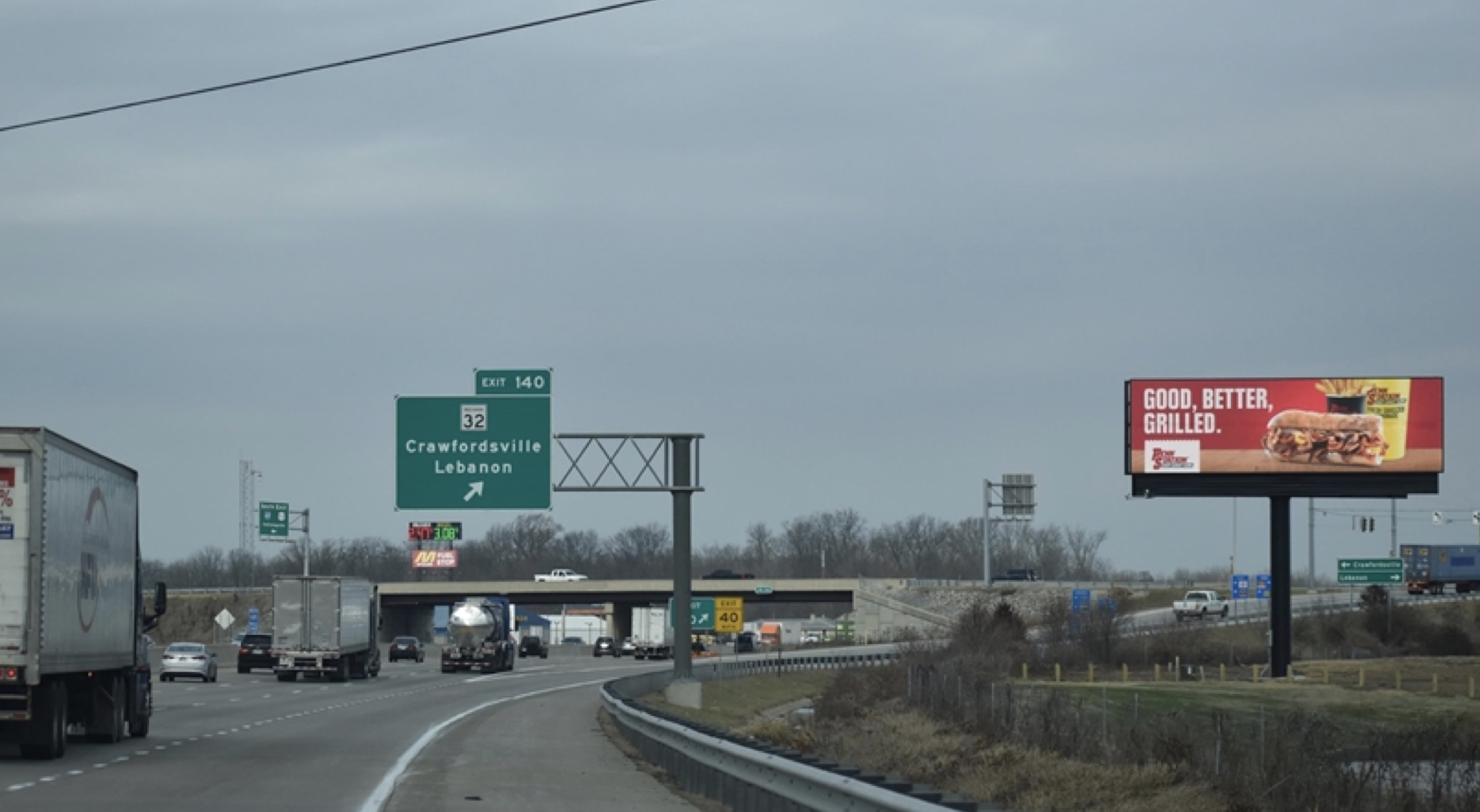 I-65 .2 Mi S/O SR 32 Media