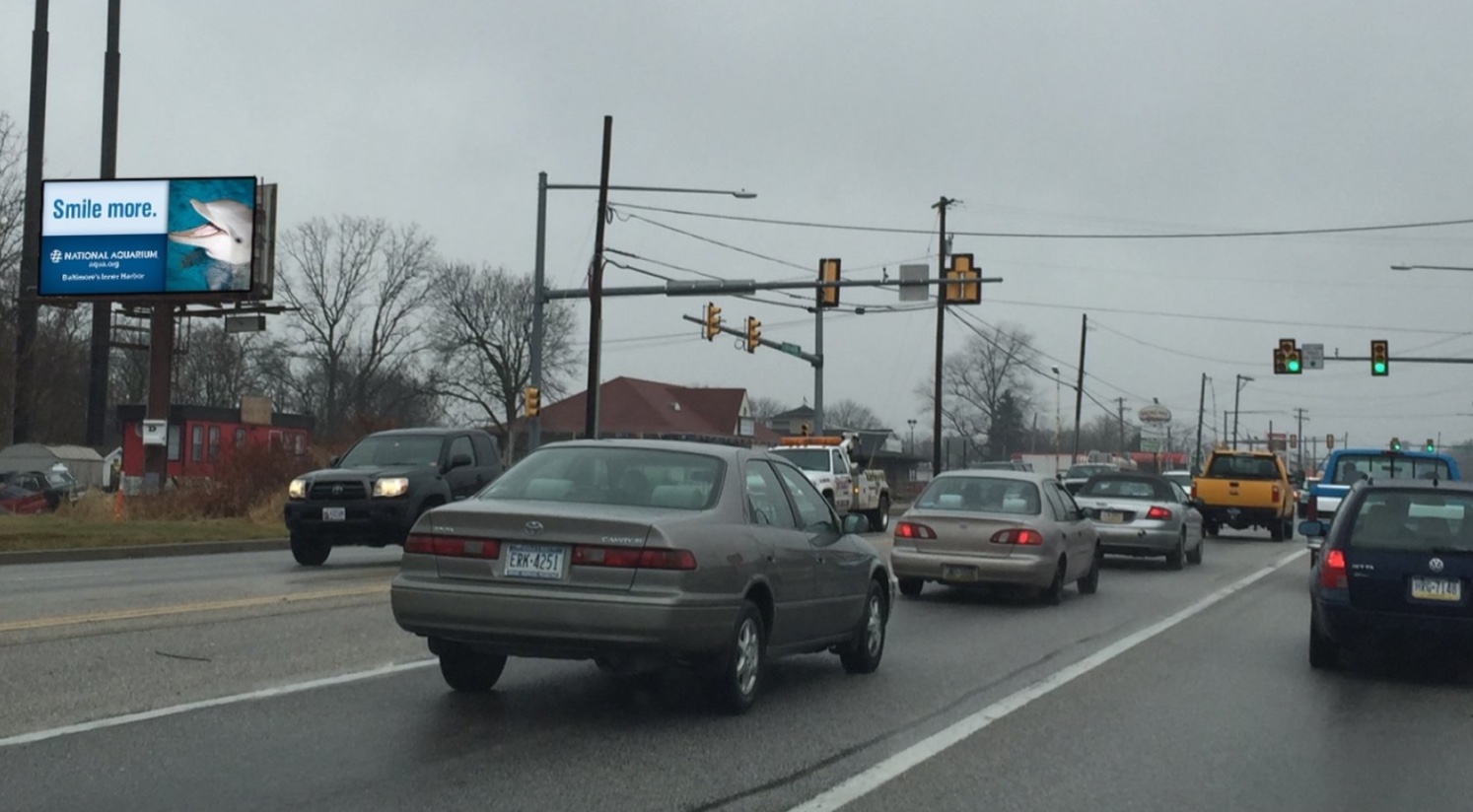 Rt. 30 East just before I-81 Chambersburg, W/F Media