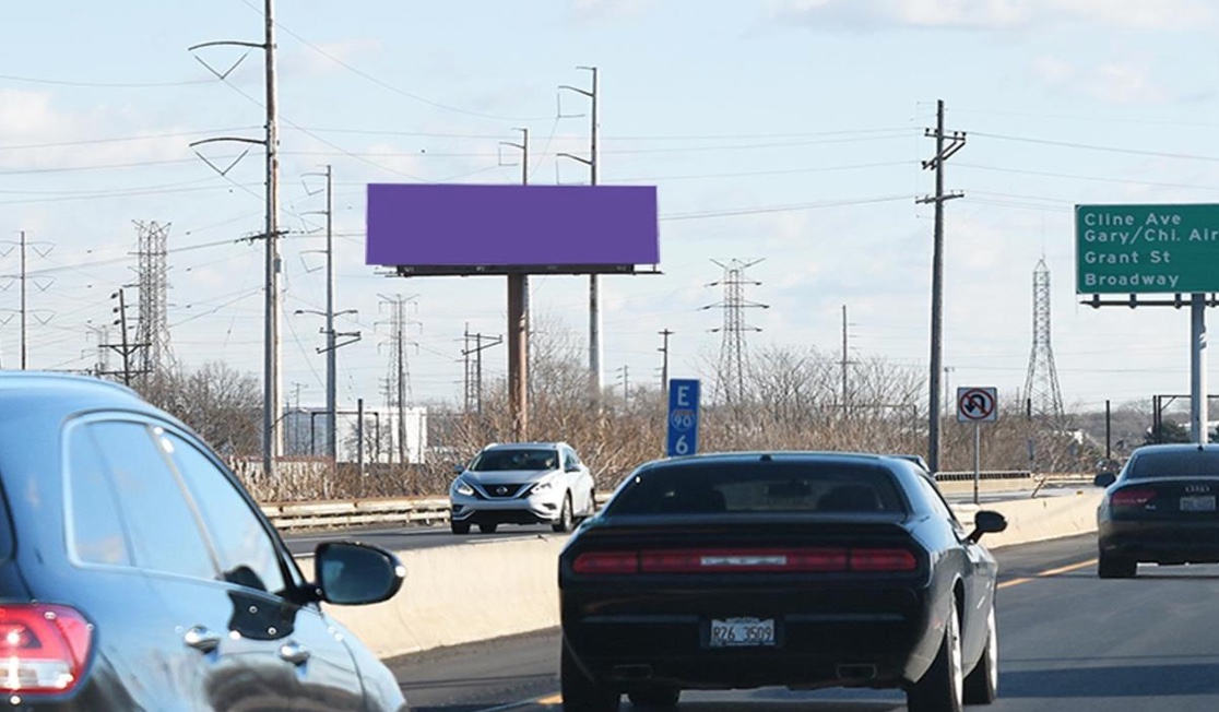 Chicago Skyway (Twy I-90) 275 ft E/O Indianapolis Blvd. N/L F/W Media