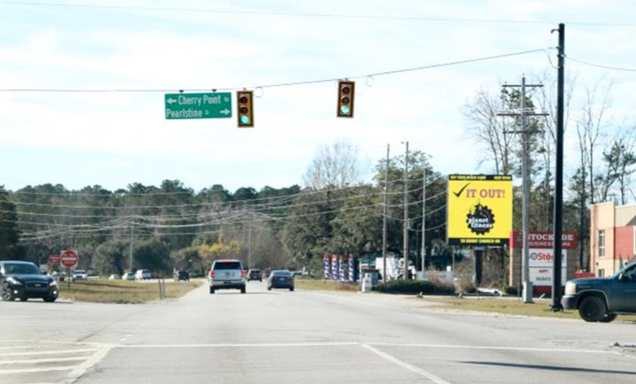 SR 170 450 ft E/O Cherry Point Rd NS F/East Media