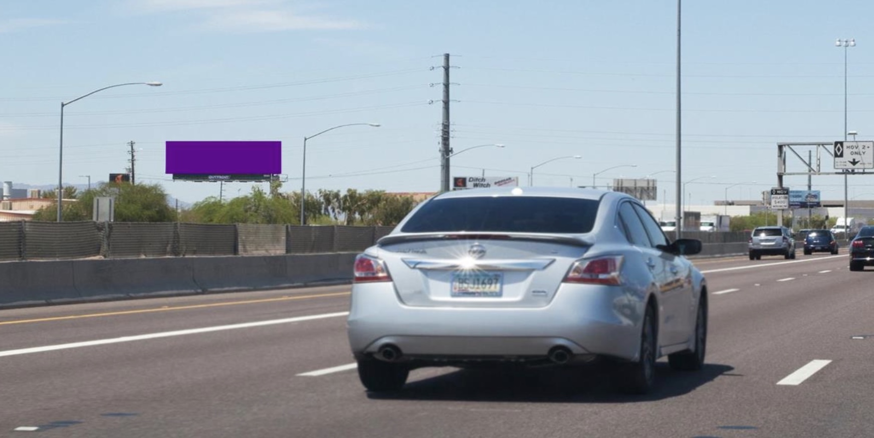 I-10 (Maricopa Fwy) 180 ft W/O 36Th St S/S F/E Media