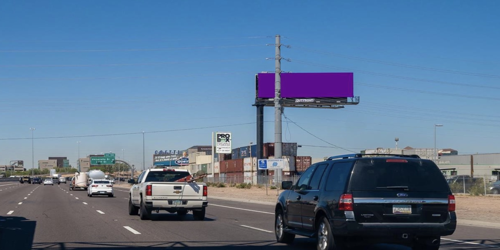 I-10 (Maricopa Freeway) 30 ft W/O 36th St NS F/E Media