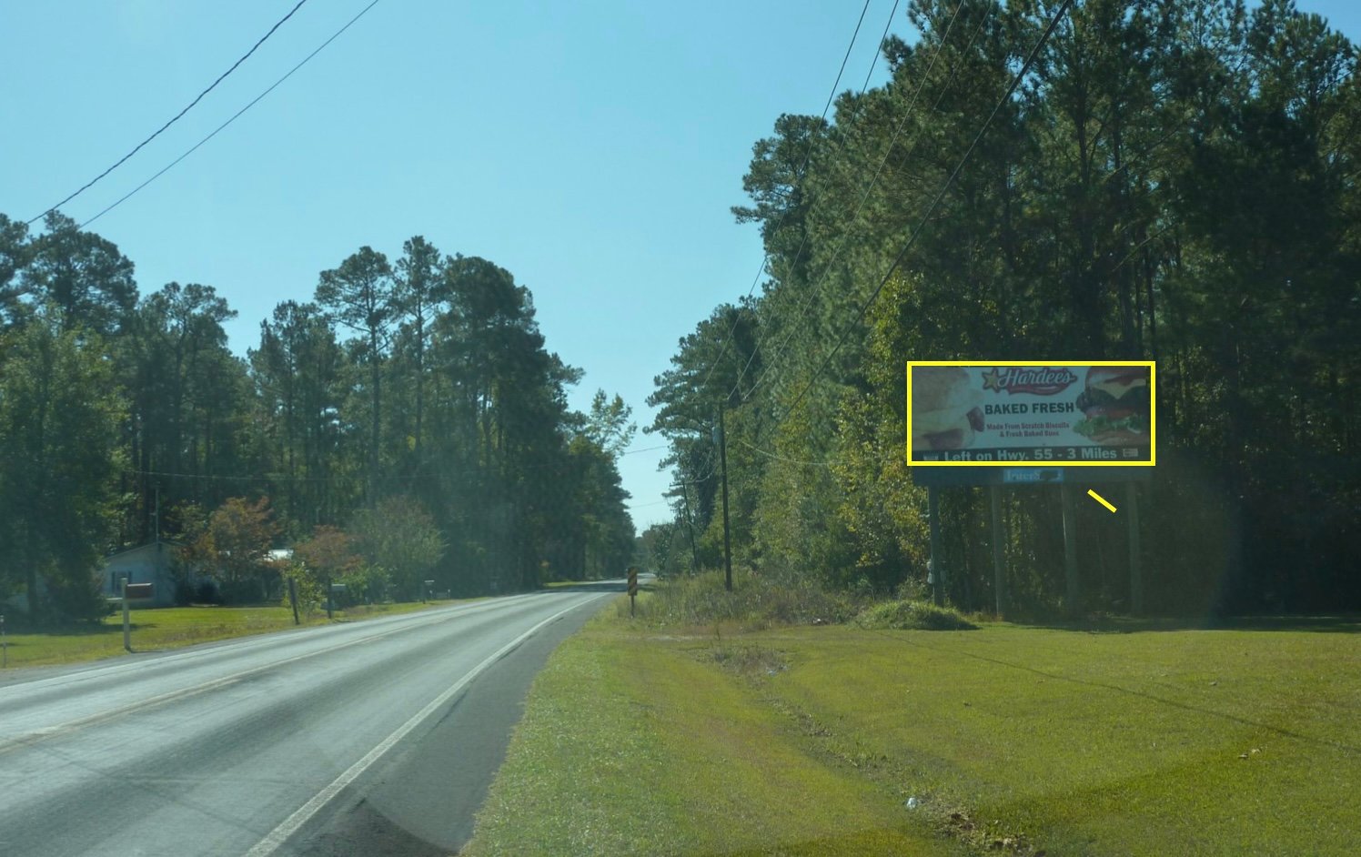 Highway 306, 1.2 mi. N/O Highway 55, WS - Facing North Media