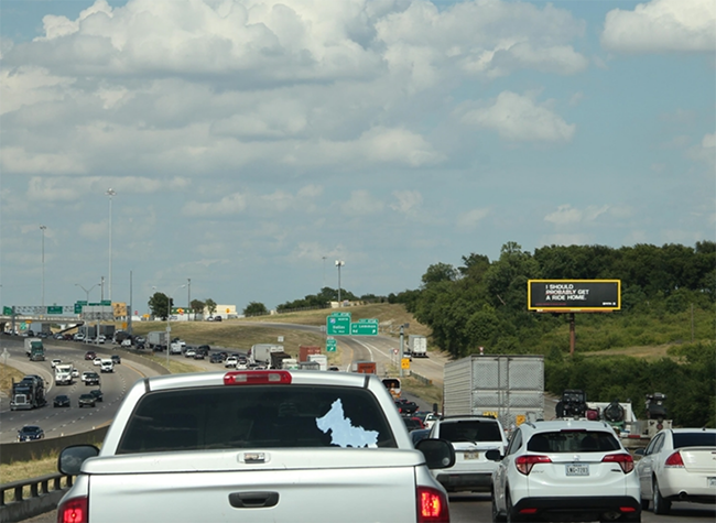 I-20 0.3 MI. W/O I-45 S/S Media