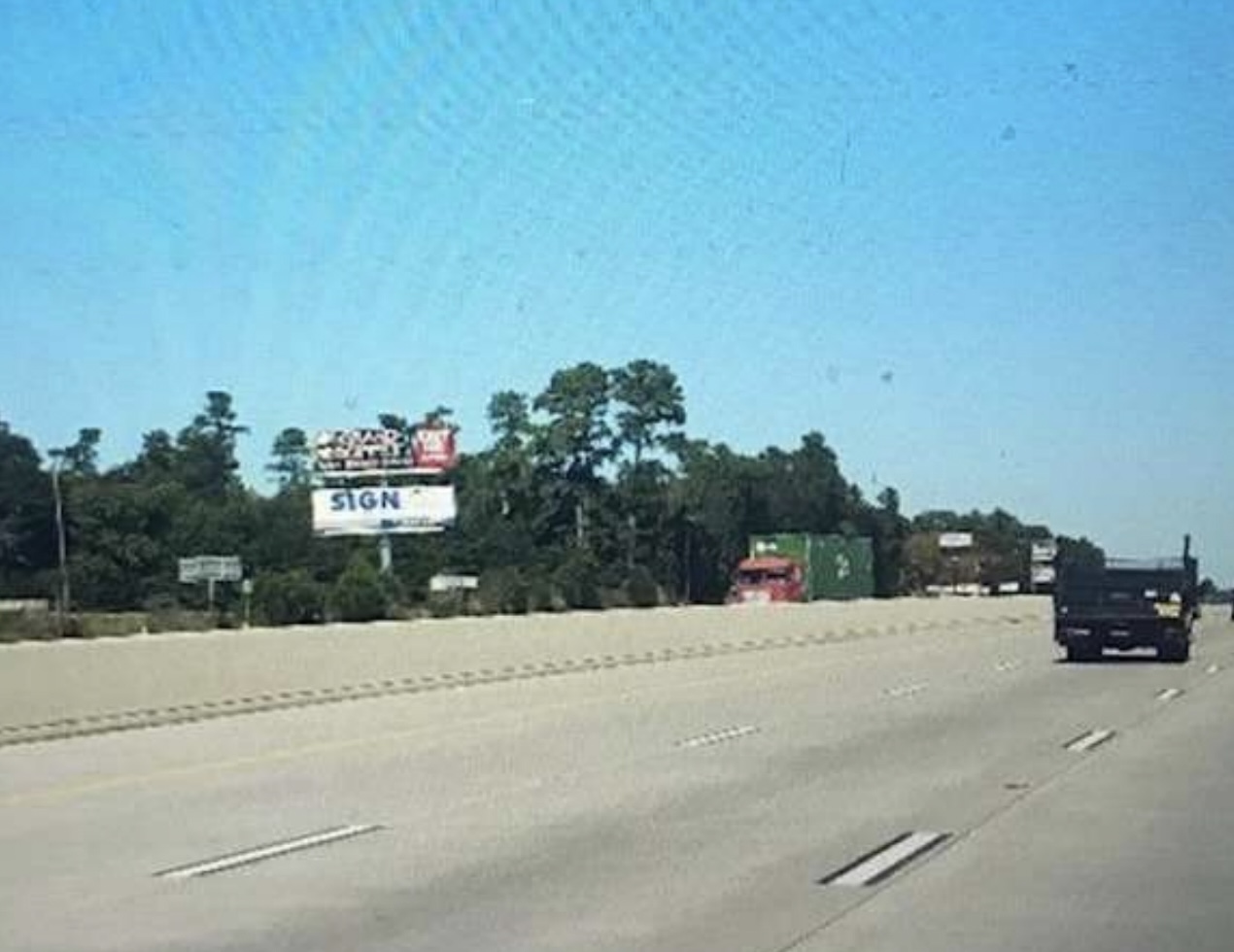 I-45 N/O Shepard Hill Rd/ Willis-Bottom Face Media