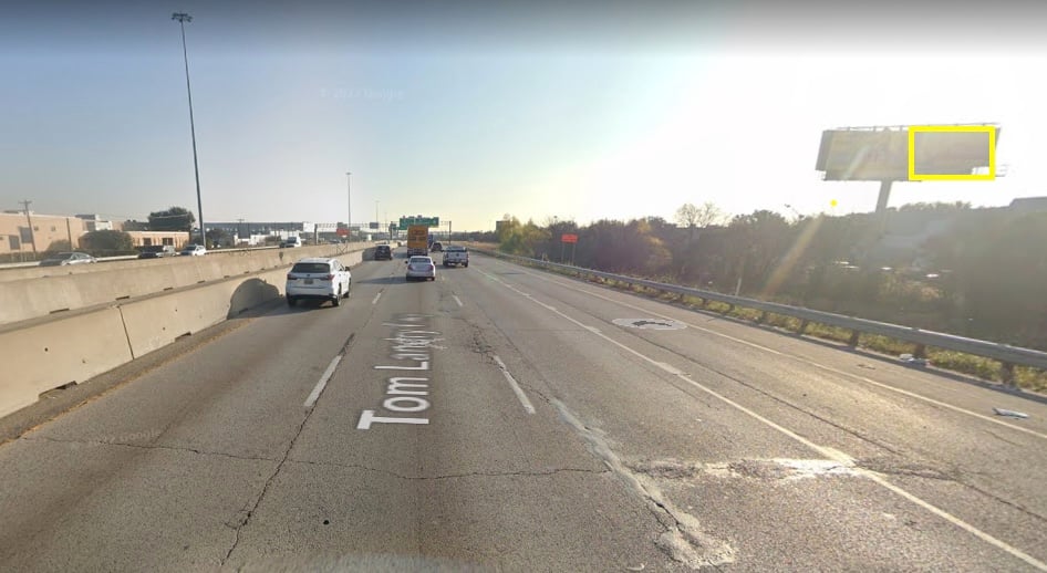 Short Read  from Overpass:Tom Landry Hwy (I-30) SS 100ft E/O Great SW Pkwy F/W - 2 Media