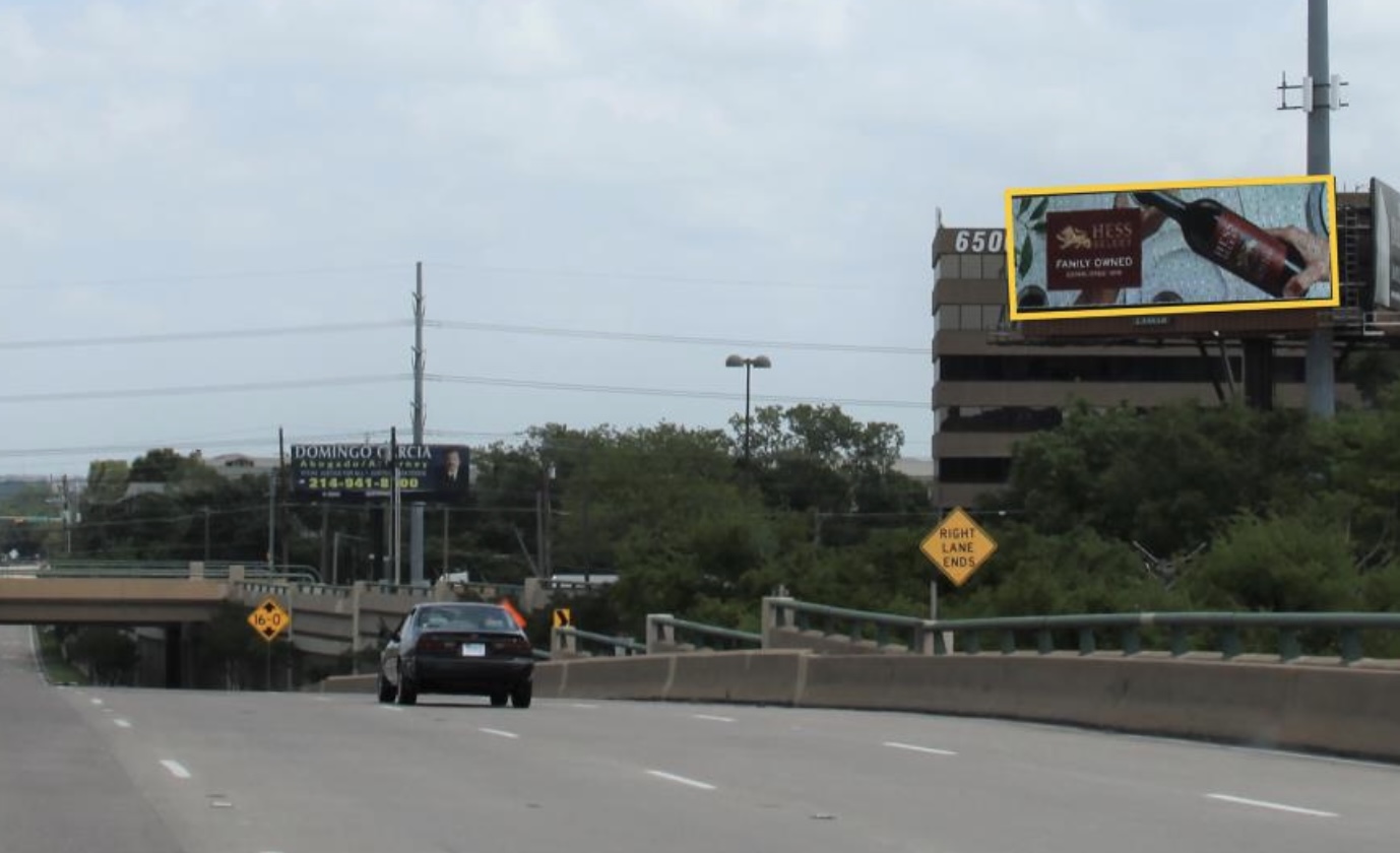 NW Highway s/l 150' e/o N Central Expwy Media