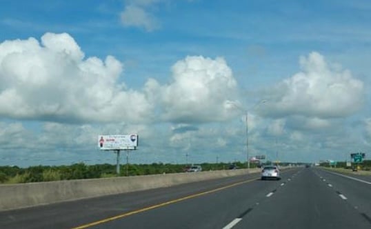 I-45 S (Gulf Fwy)/ 1.4 mi S/O FM 519/ LaMarque Media