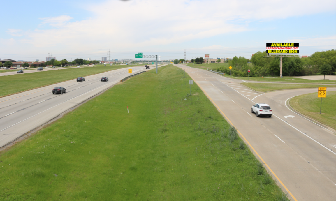 LBJ Frwy. (US 635) n/l 1 mi. e/o Beltline Rd. Media