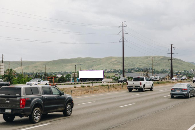 I-70 Ss .10 mi W/O Denver West Bd F/E Media