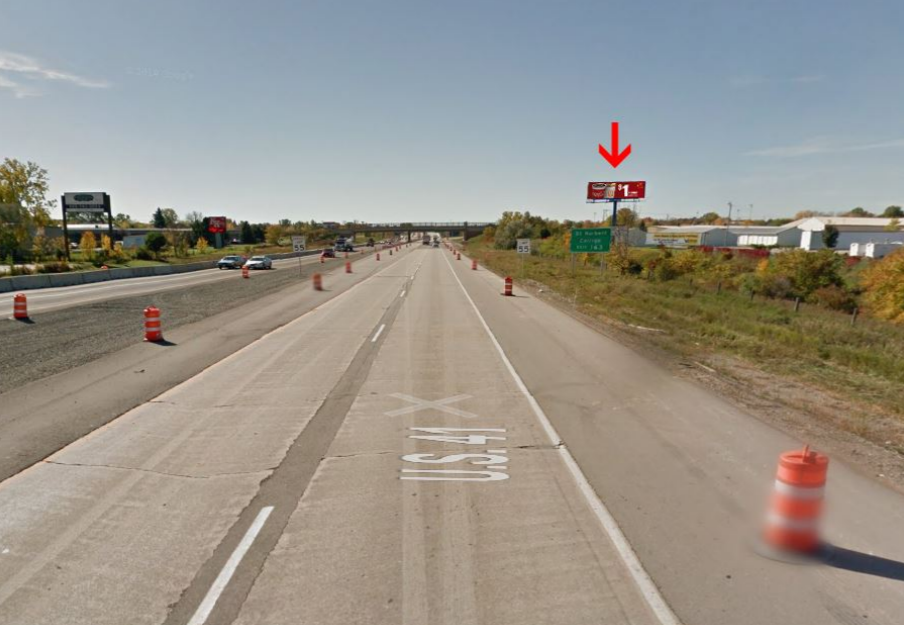 I-41, 1/2 mi S of Oneida St - Green Bay Media