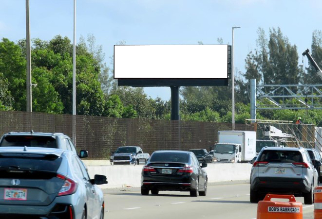 N/L Florida Turnpike 3315 ft W/O Flamingo Road F/W Media