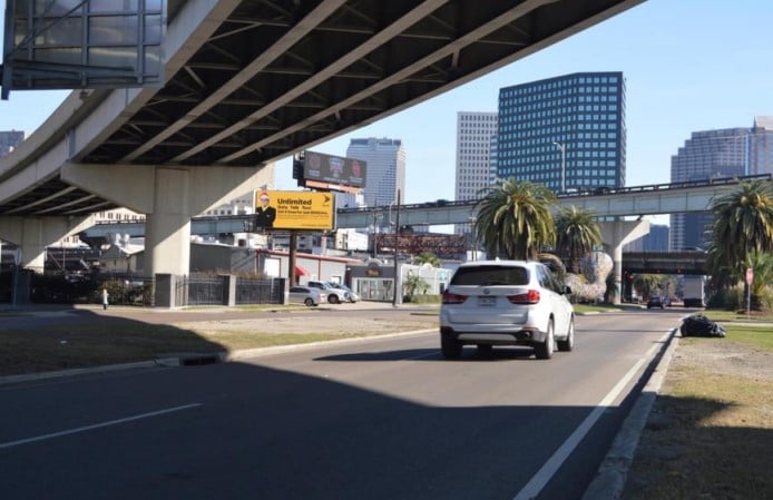 Poydras St. @ South Claiborne Ave. Media