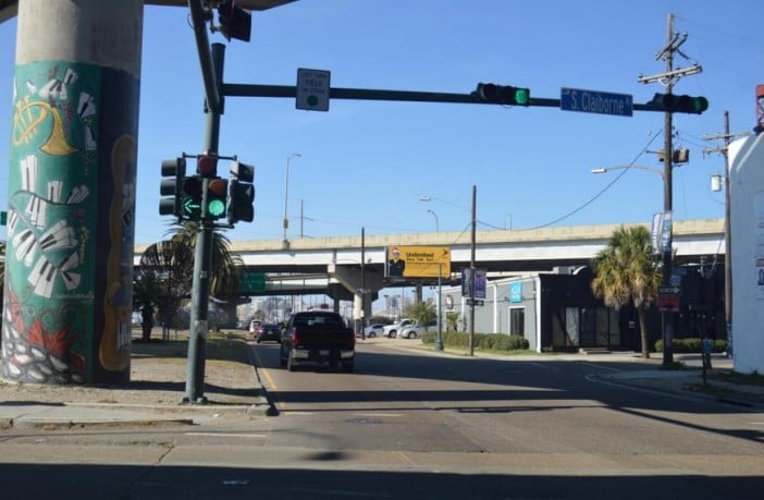 Poydras St. @ South Claiborne Ave. Media