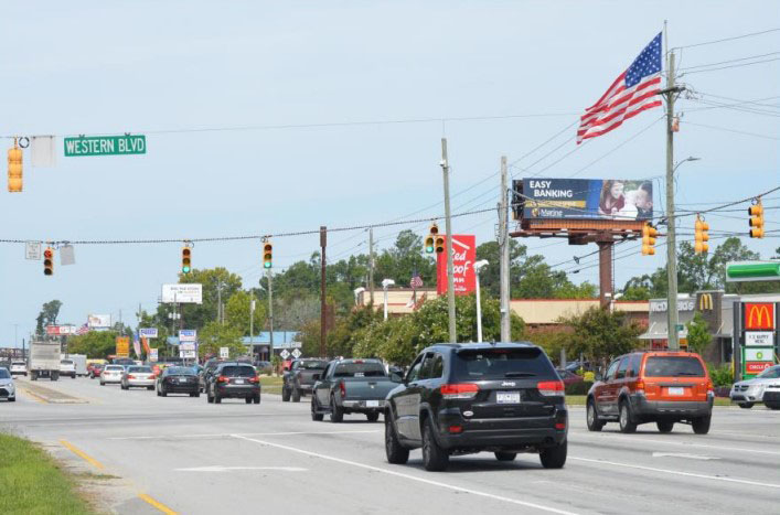 N/S NC-24 LEJUNE BLVD .5 MILE W/O W, BLV Media