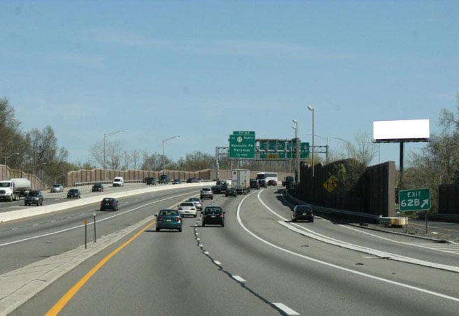 I-80 0.7 mi E/O Garden State Pkwy S/S F/W Media