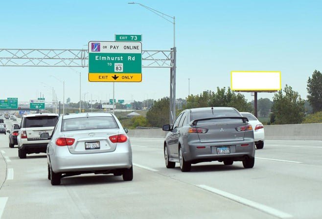 Jane Addams Twy (I-90) @ Elmhurst Road S/L F/W Media