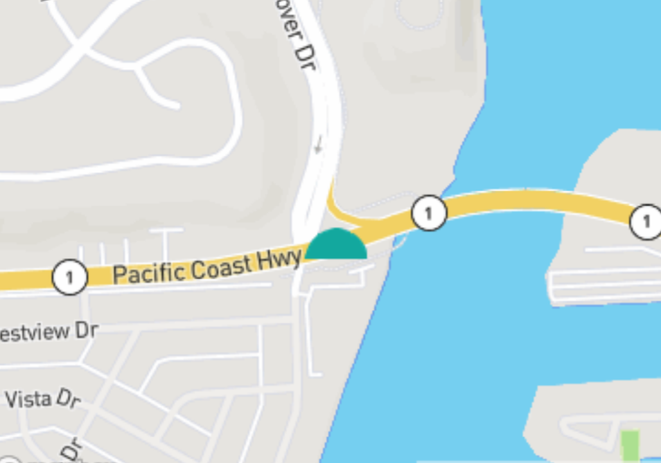 Pacific Coast Hwy WS 100ft S/O Bayshore F/S - 2 Media