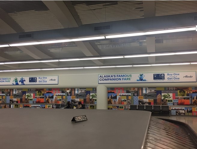 Terminal 1, baggage claim  Media