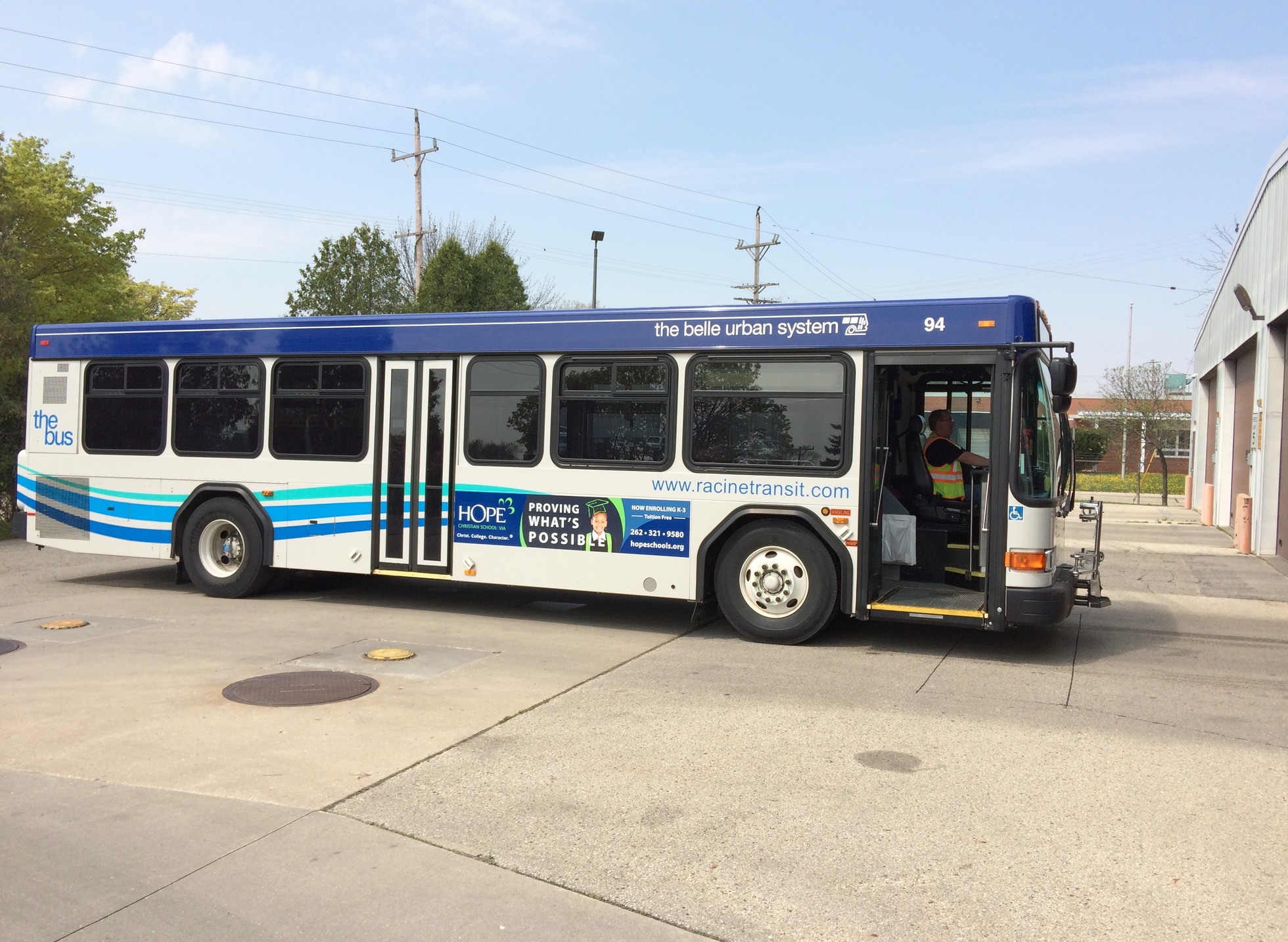 Racine Bus Advertising - Double sided - Bus King + Junior Media