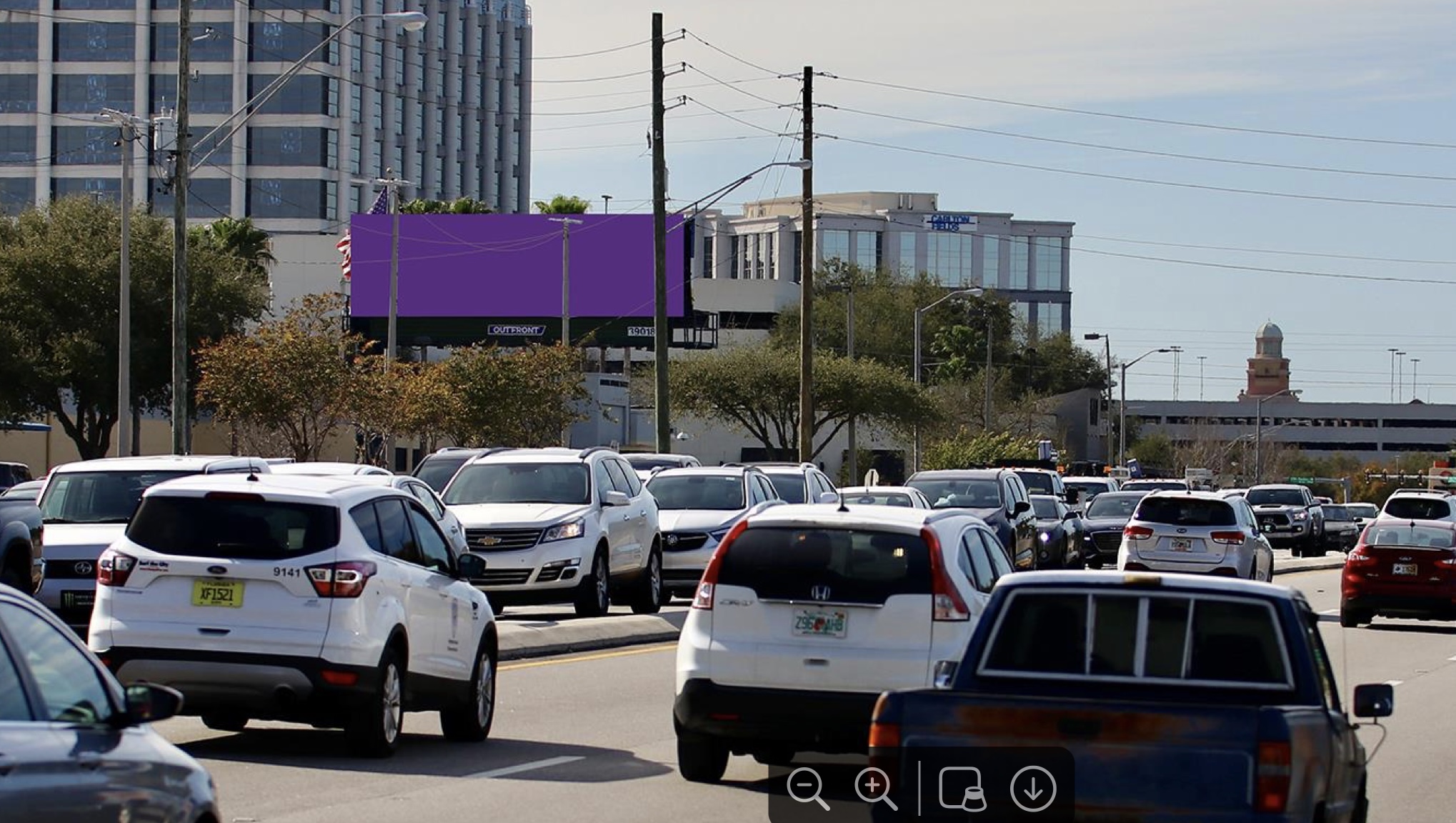 Columbus Dr .20 mi W/O Dale Mabry S/S F/E Media