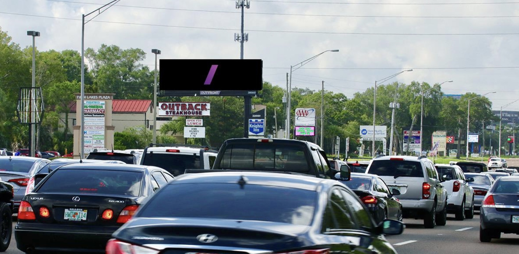 US-19 .50 mi S/O Tampa Rd W/S F/S Media