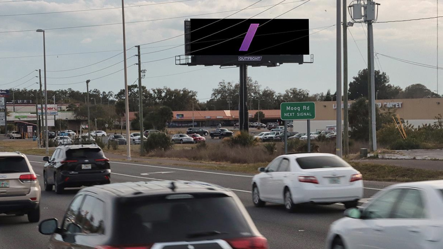 US-19 .3 mi south of SR-54 W/S F/N Media