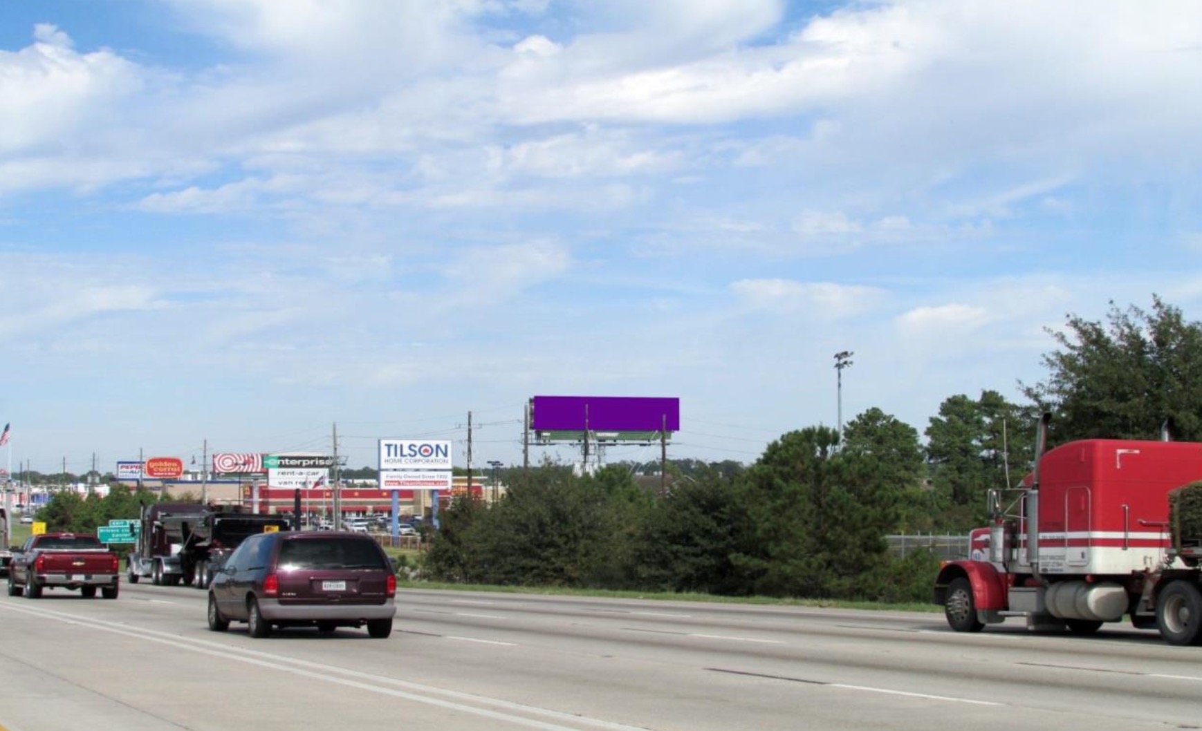 I-45N .20 mi N/O Cypresswood E/S F/S Media