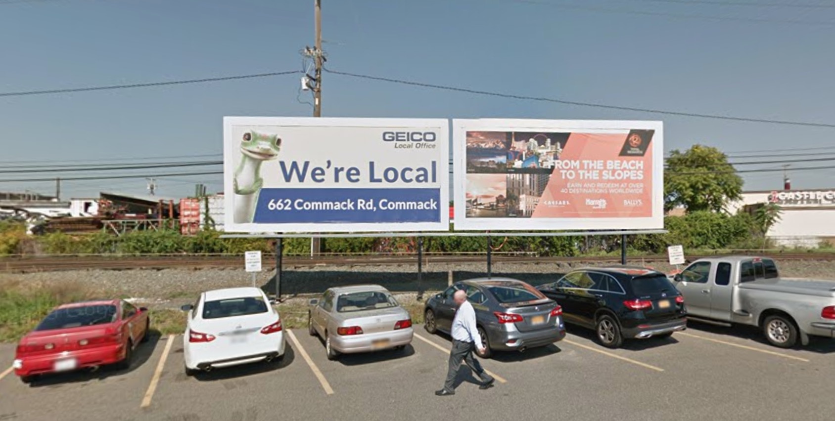 Commack Road S/O Long Island Avenue & LIRR across from Tanger Outlet entrance F/S. Media