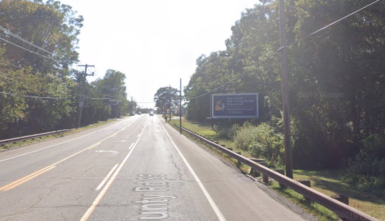 north side Route 27A, 100' east of Browne Ave, facing east Media