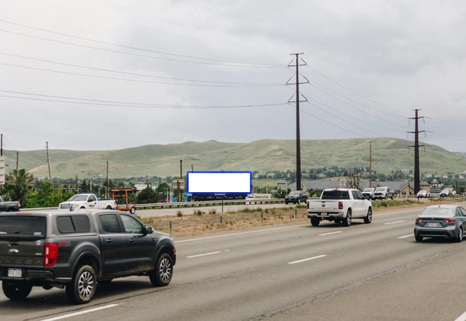 I-70 Ss .10 mi W/O Denver West Bd F/E Media