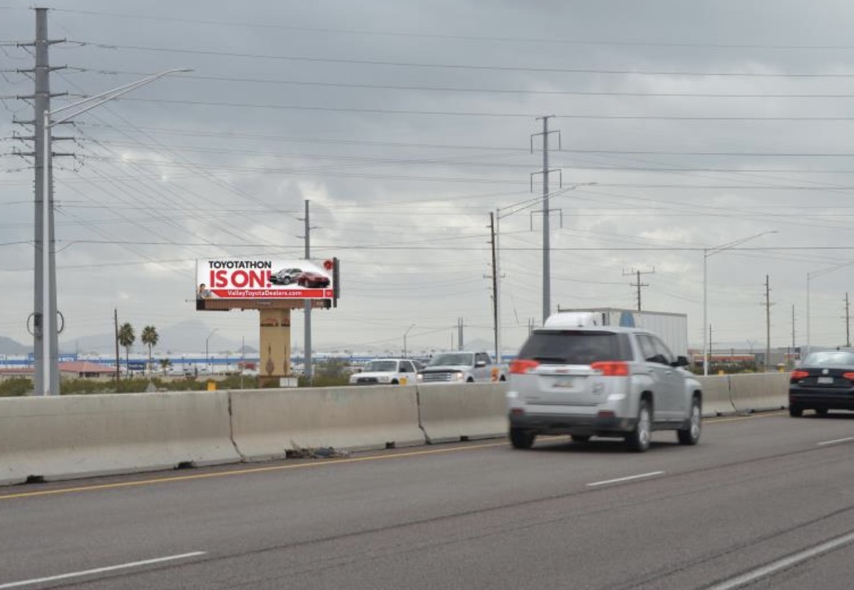 I-10 / 2,000' East of Miller Road - south line, east face Media