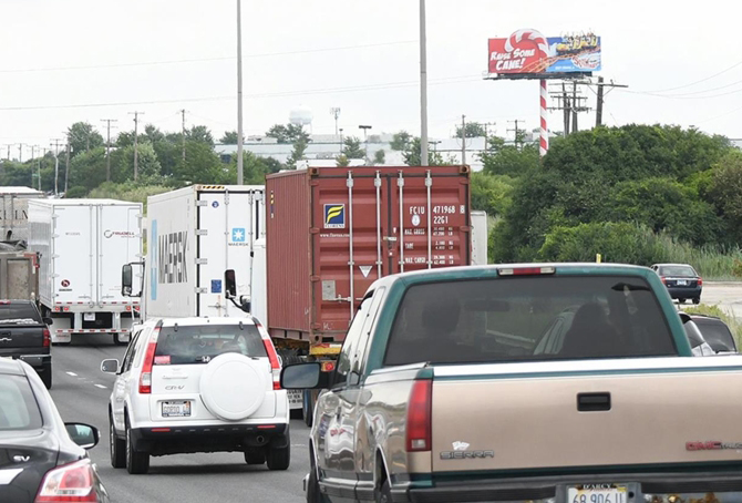 Interstate 55 .25 Mile E/O Route 53 S/L F/W Media