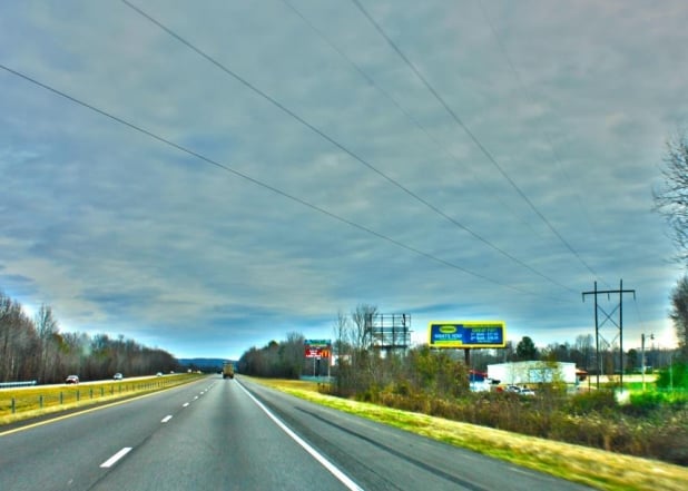 I-40 S/S, 1.10 mi E/O Hwy 60 o-pass, Van Buren, AR, EB, W/F Media