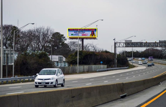 S/S I-64 E/O I-664 W/O HAMPTON RDS TUNNEL, F/E Media