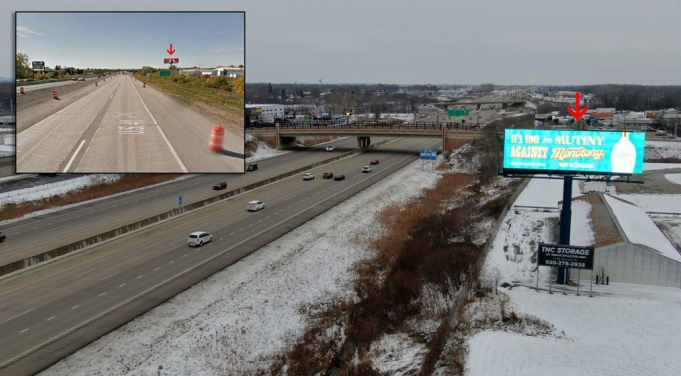 I-41, 1/2 mi S of Oneida St - Green Bay Media