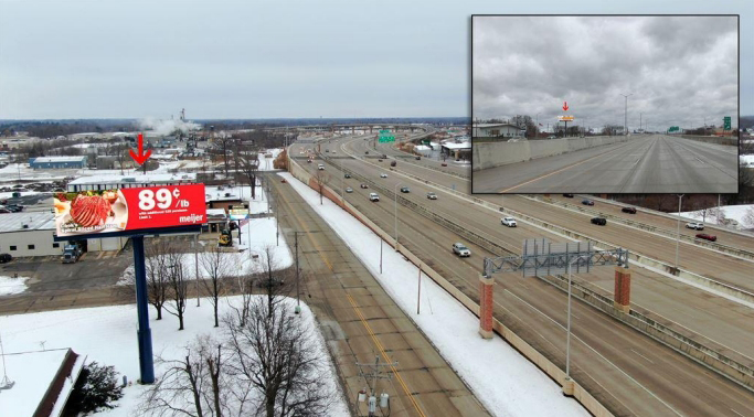 I-41, 1000' north of Mason St. - Green Bay Media