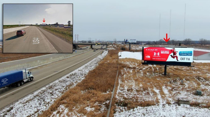 I-41 north of HWY 21 - Oshkosh Media