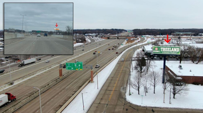 I-41, 1000' north of Mason St. - Green Bay Media