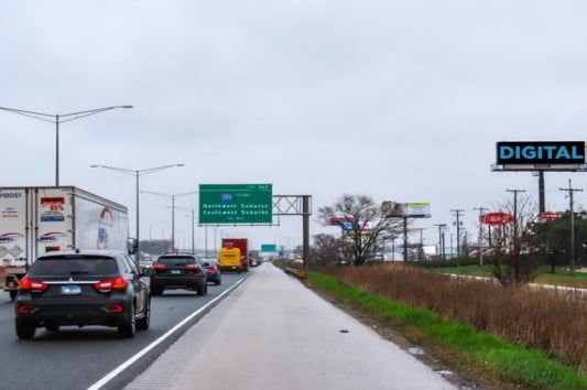 I-55 Stevenson Xwy SS 1.1mi W/O I-355 NS Toll Wy F/W - 2 Media