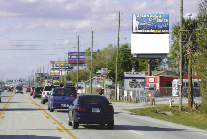 Orange Ave (SR 527), .04 mi N/O Sandlake Rd (SR 482); E/S F/S Media