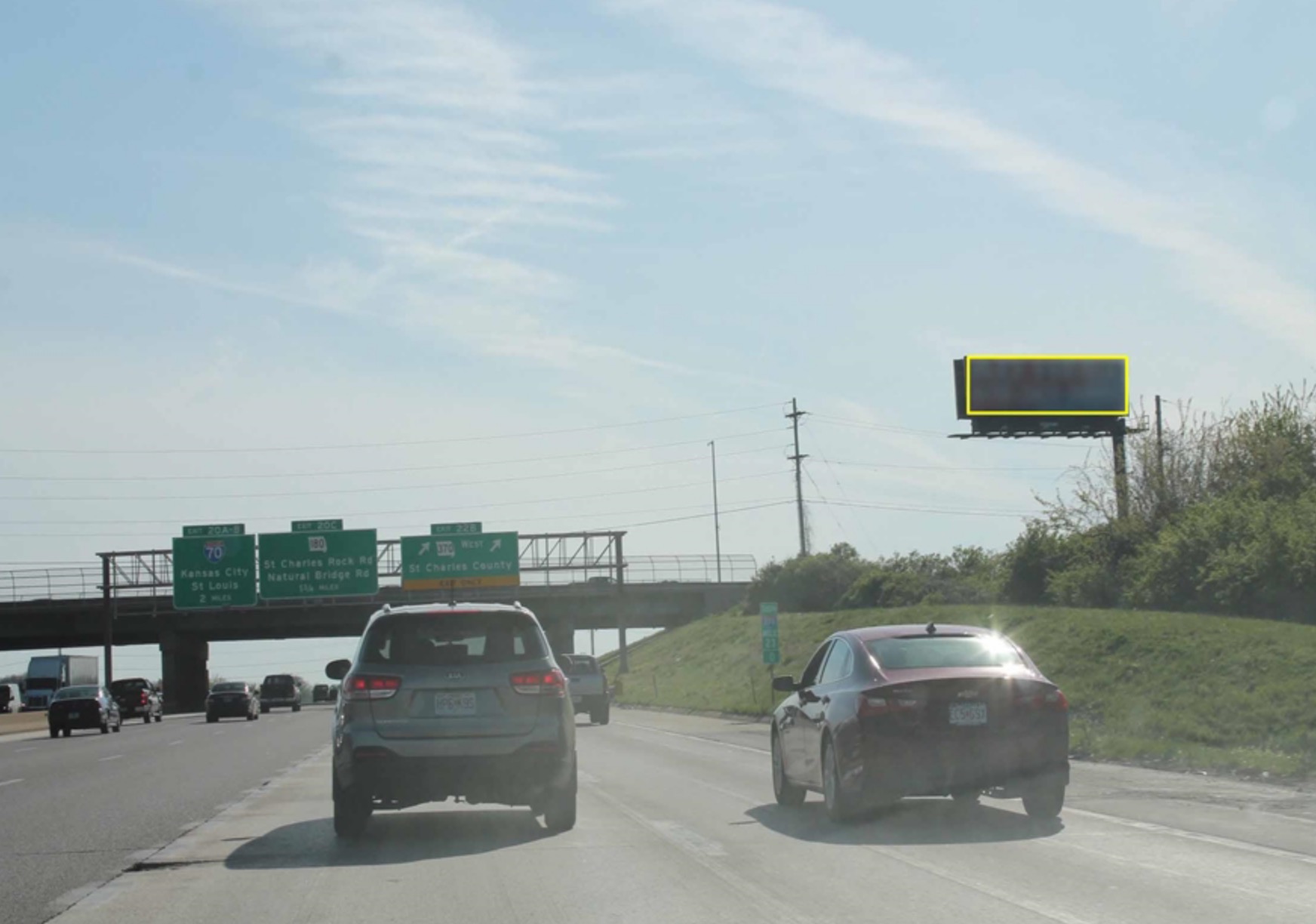 West Side of I-270 @ MIssouri Bottom Road S/B Media