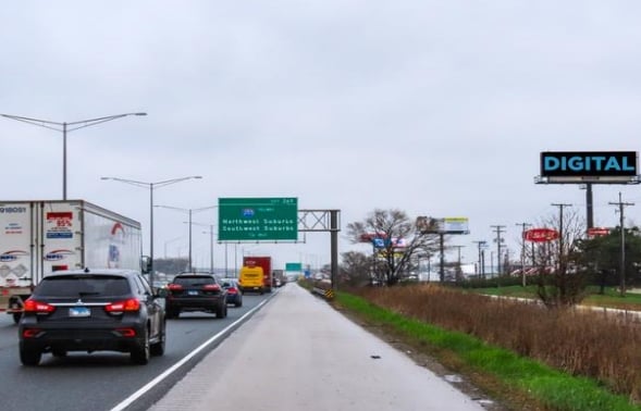 I-55 Stevenson Xwy SS 1.1mi W/O I-355 NS Toll Wy F/W - 2 Media