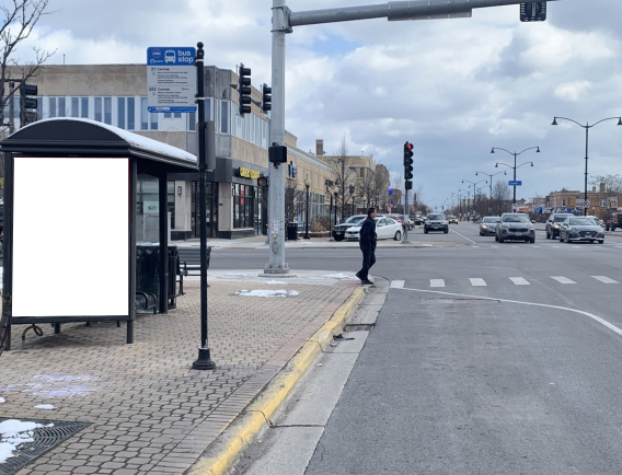 Cermak Road and Ridgeland Avenue, E/F Media