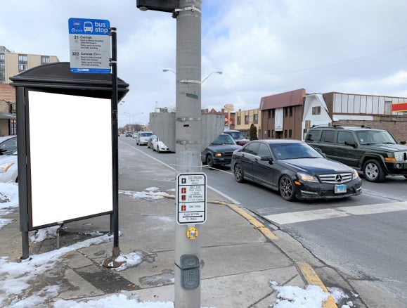 Cermak Road and 58th Avenue, E/F Media