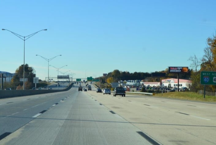 I-40 .3 MI E/O GALLIMORE DAIRY RD RR/FE Media