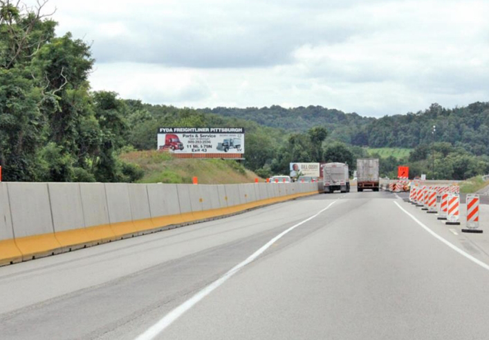 I-70 S/L .6 MI E/O RT 519 (EXIT 25) Media