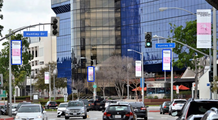 187 flags/374 faces-WeHo Design District Flags Media